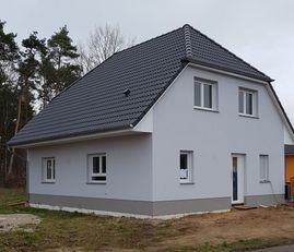 Einfamilienhaus-Hausbau mit Zahnabau - BAU UND AUSBAU GmbH in Zahna-Elster in der Region Lutherstadt Wittenberg