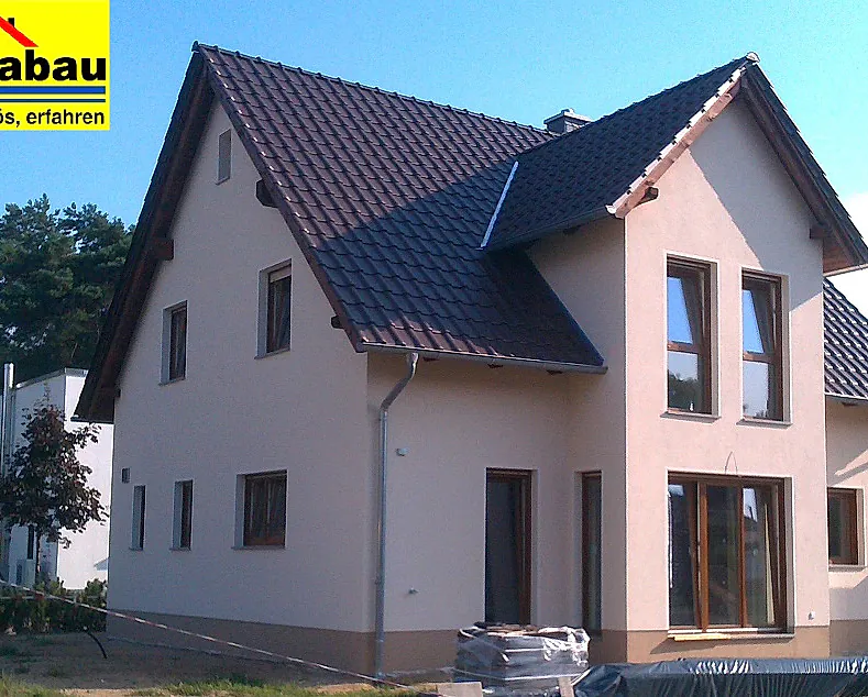 Einfamilienhaus-Hausbau mit Zahnabau - BAU UND AUSBAU GmbH in Zahna-Elster in der Region Lutherstadt Wittenberg