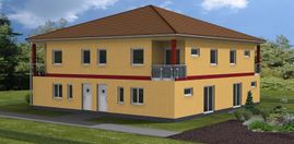 Mehrfamilienhaus-Hausbau mit Zahnabau - BAU UND AUSBAU GmbH in Zahna-Elster in der Region Lutherstadt Wittenberg