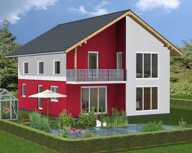 Einfamilienhaus-Hausbau mit Zahnabau - BAU UND AUSBAU GmbH in Zahna-Elster in der Region Lutherstadt Wittenberg